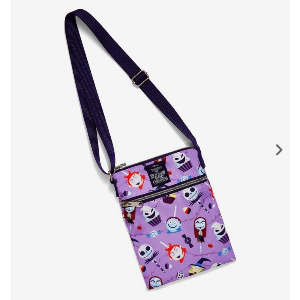 Loungefly The Nightmare Before Christmas Treats Passport Crossbody Bag